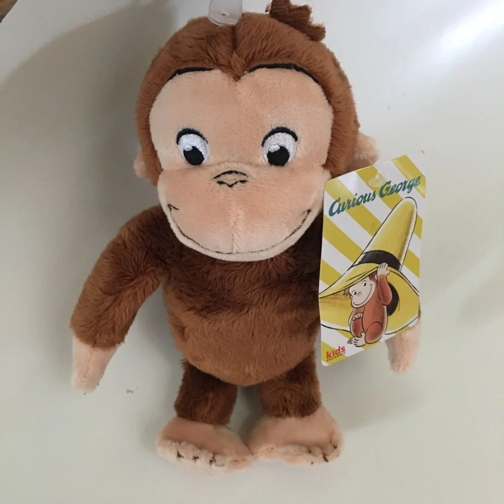 NEW Curious George Plush Stuffed Animal